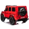 Elektromobilis Mercedes Benz G63 AMG XXL STRONG, Raudona