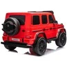 Elektromobilis Mercedes Benz G63 AMG XXL STRONG, Raudona