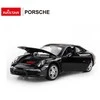 Metalinis automobilis 1:24 Porsche 911 Juoda RASTAR