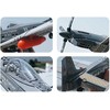 Ramiz MUSTANG FIGHTER P-51 KARINIO LĖKTUVO KONSTRUKCIJOS KLAKAI DIDELIAI