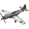 Ramiz MUSTANG FIGHTER P-51 KARINIO LĖKTUVO KONSTRUKCIJOS KLAKAI DIDELIAI