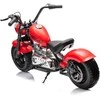 1Punkt Važiuoklė Motorek Chopper Warrior Raudona