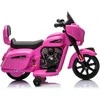 Pink Rožinė Elektrinis motociklas Chopper INDIAN, Rožinė