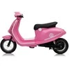 Bili Bike Elektrinis retro stiliaus paspirtukas su 350W varikliu, vaikams nuo 6 metų, cianas