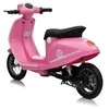 Bili Bike Elektrinis retro stiliaus paspirtukas su 350W varikliu, vaikams nuo 6 metų, cianas