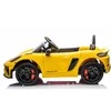 Elektromobilis Porsche Spyder RS 718 geltonas MP4 versija