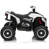 Elektrinis keturratis Fast Wheel, Baltas