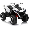 Elektrinis keturratis Fast Wheel, Baltas