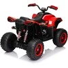 Elektrinis keturratis Fast Wheel, Raudona