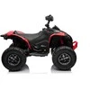 Elektrinis keturratis Maverick ATV, Raudona