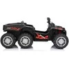 Dvivietis elektrinis keturratis Extreme Sport TX ATV 4x4, Juodas