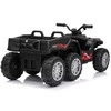 Dvivietis elektrinis keturratis Extreme Sport TX ATV 4x4, Juodas