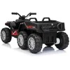 Dvivietis elektrinis keturratis Extreme Sport TX ATV 4x4, Juodas