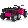 Dvivietis elektrinis keturratis Extreme Sport TX ATV 4x4, Rožinė