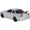 Nuotoliniu būdu valdomas drift automobilis 1:43 baltas su priedais