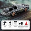 Nuotoliniu būdu valdomas driftinis automobilis 1:43 žalias su priedais