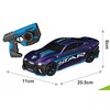 Ramiz Nuotoliniu būdu valdomas mėlynas STAR automobilis