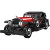 Statybiniai blokeliai Retro transporto priemonei raudoni 1308 vnt