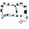 Pripučiami futbolo vartai + Bestway kamuoliai 52058