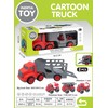 Roger Set of Vehicles: Tow Truck + Fire Trucks