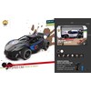 Ramiz Greitas juodas 1:20 R/C automobilis