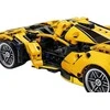 Dd Print Konstruktorius Geltonas sportinis automobilis 422 el.