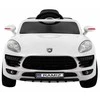 Ramiz Elektrinė mašina vaikams Turbo-S baltos spalvos