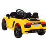 RAMIZ Elektromobilis Audi R8 geltonas su pulteliu