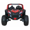 Ramiz Raudon ATV lenktyninis bagis 2 vaikams + 4x4 pavara + nuotolinio valdymo pultas + lėtas užvedimas + MP3 LED