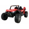 3Z Dvivietis elektrinis Buggy Clash, 4x4, Raudona