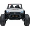 Super-Toys Auto na akumulator BUGGY CLASH STRONG 24V 4x200 SX1928 balta EDUKAMP