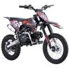 Static Control Benzininis motociklas 110CM IMMORTAL, Raudona