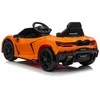 Oranžinis Elektromobilis Lamborghini Revuelto, Oranžinis