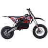 1Punkt Elektrinis motociklas PIT BIKE, Raudona