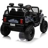 Ramiz Elektromobilis OFF ROAD 4x4 SPORT, Juodas