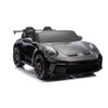 Bburago Dvivietis elektromobilis Porsche 911 GT3, Juodas