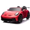 Bburago Dvivietis elektromobilis Porsche 911 GT3, Raudona