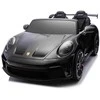 Bburago Dvivietis elektromobilis Porsche 911 GT3 STRONG MP4, Juodas