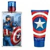 Capitan America "Marvel Captain America" tualetinis vanduo su purškikliu 100 ml, 3 dalių rinkinys