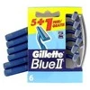 Gillette Mėlyna II 6 vienetai