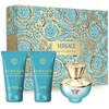Kvepalų rinkinys moterims Versace Dylan Torquoise (EDT, 50 ml + kūno losjonas, 50 ml + dušo želė, 50 ml)