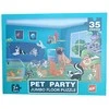 Dėlionė Jumbo Floor Puzzle Pet Party, 35 det