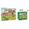 Dėlionė Jumbo Floor Puzzle Zoo Animals, 35 det