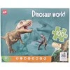 Dėlionė Puzzle Dinosaur world, 100 det