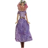 Elegantiško stiliaus lėlė 71 cm, Spalva: Violetinė