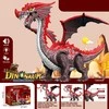 Kiaušinius dedantis Drakonas su šviesos ir garso efektais Ao Xie Toys, rudas