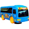 Muzikinis autobusas su 3D šviesomis, mėlynas