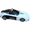 Radijo bangomis valdomas automobilis policijos automobilis, Spalva: Juoda