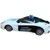 Radijo bangomis valdomas automobilis policijos automobilis, Spalva: Juoda