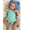 Realistiškos išvaizdos lėlė kūdikis Hoomai Doll, mėlynas